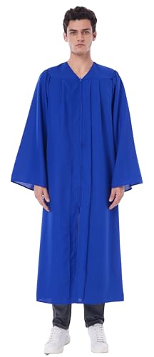 Unisex Matte Choir Robe for Church baptism robes for water baptism,Graduation Gown Judge Pastor Robes