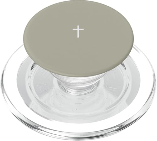 Jesus Simple Christian Cross PopSockets PopGrip for MagSafe - style: Magnetic PopGrip
