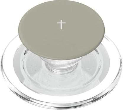 Jesus Simple Christian Cross PopSockets PopGrip for MagSafe - style: Magnetic PopGrip