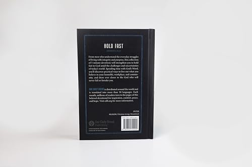 Hold Fast: 365 Devotions for Men by Men (A Daily Bible Devotional for the Entire Year) (Stand Strong)