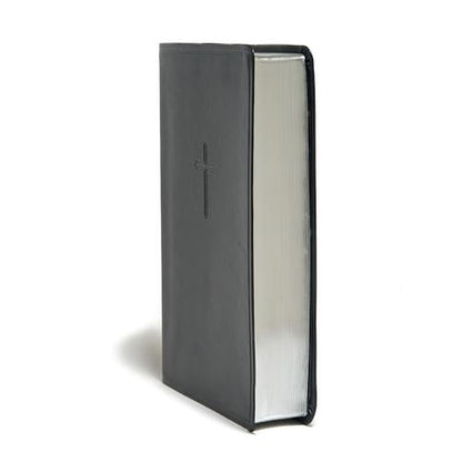 KJV Everyday Study Bible, Black LeatherTouch, KJV Holy Bible, Black Letter, Pure Cambridge Text, Study Notes and Commentary, Illustrations, Articles, Charts, Easy-to-Carry, Easy-to-Read Bible MCM Type