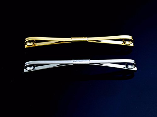 Tie Collar Bar Pin Set for Men Classic Collar Clip Set of 2 - style: Style 6