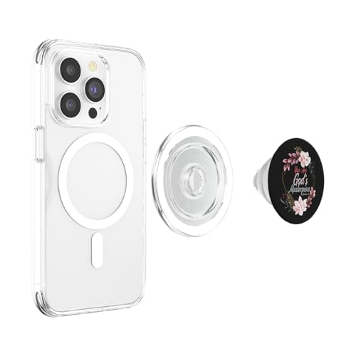 You are God's Masterpiece Ephesians 2:10 Prayer Bible Verse PopSockets PopGrip for MagSafe - style: Magnetic PopGrip