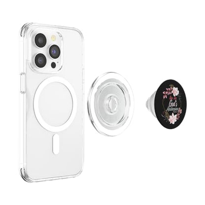 You are God's Masterpiece Ephesians 2:10 Prayer Bible Verse PopSockets PopGrip for MagSafe - style: Magnetic PopGrip