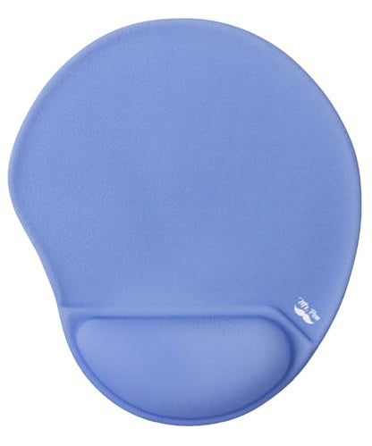 Mr. Pen- Ergonomic Mouse Pad with Wrist Rest - color: Dusky Blue-Purple