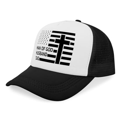 Y'Alls Need Jesus Hats Funny Cap for Grandma - color: Man of God Husband Dadallblack4
