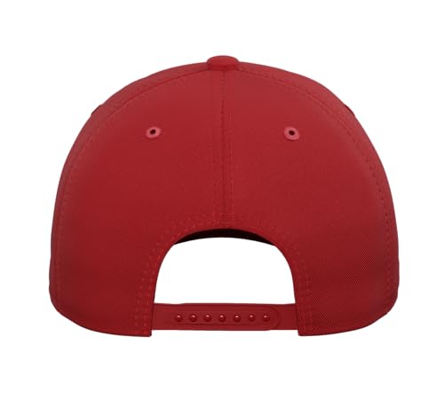 Cool Christian Cross Jesus Saves Men Women Graphic Christ Adjustable Baseball Hat - color: Red