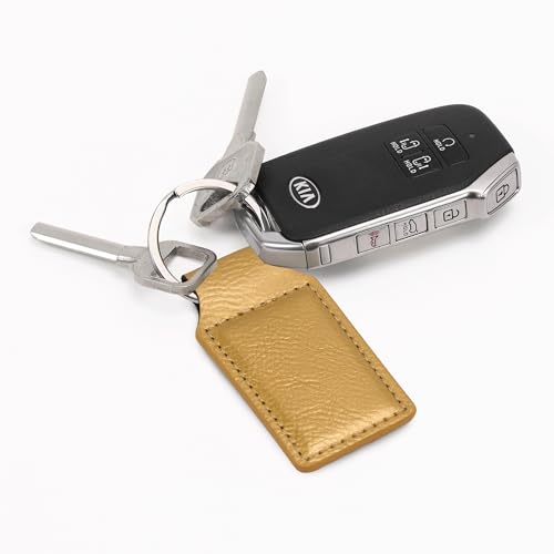 LaserGram Rectangle Keychain, Christian Cross, Personalized Engraving Included - color: Gold