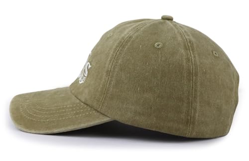 Christian Jesus Hat for Men Women, Adjustable Cotton Embroidered The Way The Truth The Life Baseball Cap - color: Natural