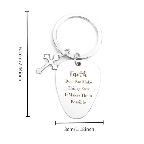 Christian Keychains Cross Keychain Bible Accessories Gifts Christian Gifts Religious Gifts - color: Religious Gifts