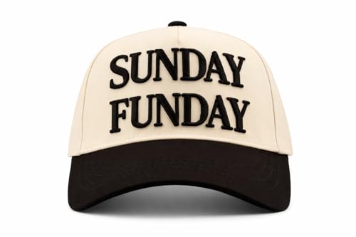 Two-Toned Embroidered Lettering Dad Hat Original Classic Vintage Low Profile Baseball Cap Adjustable Plain Snapback - color: Cream/Black
