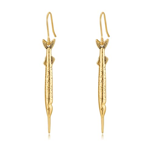 Gold Silver Hoop Earrings for Women - color: gold C
