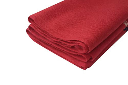 Urban CoCo Embroidered Scarf for Women, Tassel Shawl, Soft Lightweight Wrap - color: #5-red