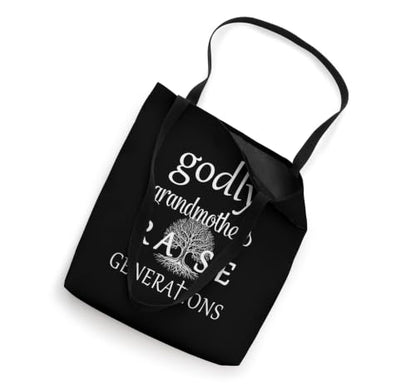 Christian Faith Bible Theme Grandmother Motivational Gift Tote Bag