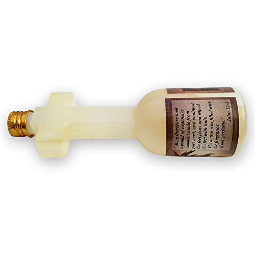 LION OF JUDAH MARKET Spiritual Blessing Anointing Oil 125 ml in Cross Bottle Made in Jerusalem