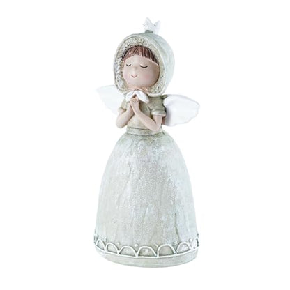 Guardian Angel Figurines Hand Painted Resin Angel Statue, Pray