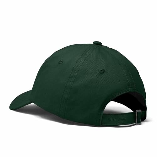 DALIX Ghost Embroidered Mens Womens Cotton Dad Hat Baseball Cap Adjustable - color: Dark Green