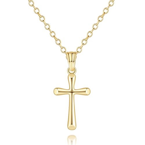 Cross Necklace for Women 14K Gold Cross Necklaces for Women