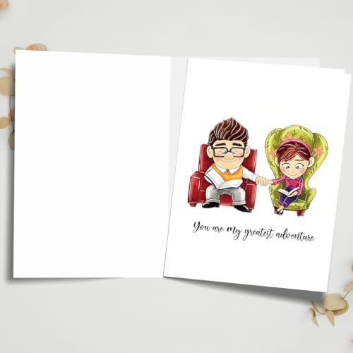 fancu Romantic Anniversary Card Gift for Husband Wife - color: ZC-058