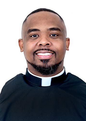 Clergy BIB Front - Collar Included (Black) (15, Black)