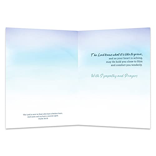 Simply Uncaged Christian Gifts Pet Loss Sympathy Card 5x7Inch Gift for Sympathy Gift for Dogs, Cats (Single Card) - size: Single Card