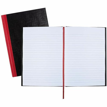 Black n Red - A5 Feint Lined Notebook Pad - size: 1 Count, style: Small