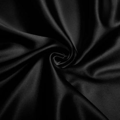 5pc 26'' lap scarf silk feeling fabric lap scarves with lace trims lap handkerchief lap covers lap skirts for women in church - color: Black