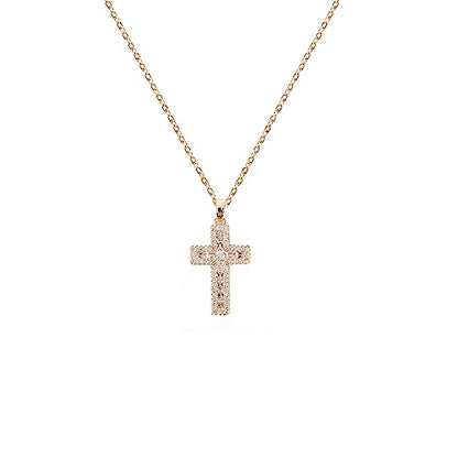 Cross Pendant Necklace for Women Jewelry Gold Cross Necklaces for Women Cross Necklace Minimalist Trendy Jewelry Valentines Day - style: CN15