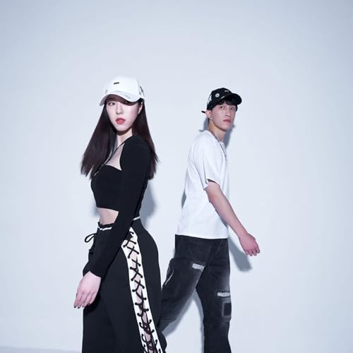 Baseball Cap for Women Men - Adjustable Size Hat - color: White