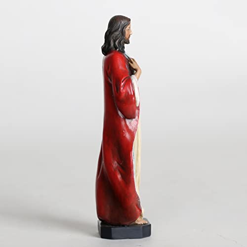 BC Catholic Sacred Heart of Jesus Statue 6" H Jesus Figurines - size: 6 inches H
