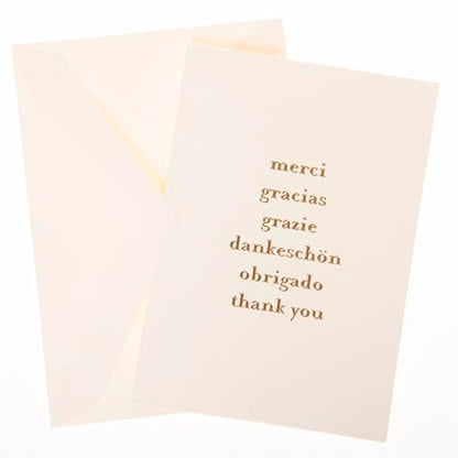 Graphique Box of Cards, Thank You Languages - Includes 10 Cards with Matching Envelopes and Storage Box, Cute Stationery Made of Durable Heavy Cardstock, Cards Measure 3.25" x 4.75" (L1542CB) - color: LPP Thank You Languages