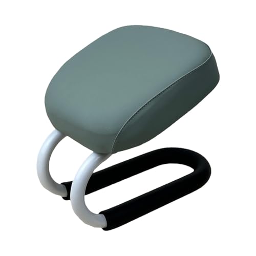 Menolana Kneeling Meditation Stool, PU Leather Padded Seat with Anti-Slip Pad, Ergonomic Prayer Bench for Home Meditation and Prayer Practice, Blue - color: Blue