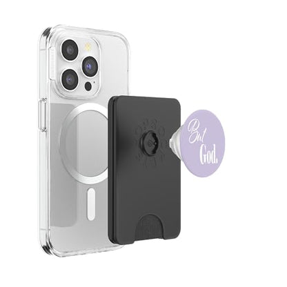 Religious But God Mobile Cell Finger Holder Phone Stand Grip PopSockets PopWallet for MagSafe - style: Magnetic PopWallet