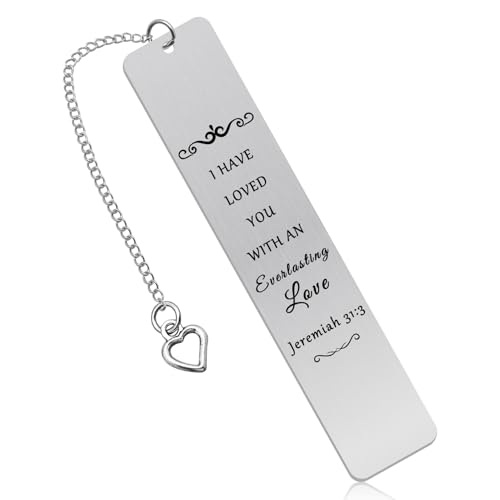 Christian Gift Faith Religious Presents Christian Bookmark for Women Religious Baptism Keepsake for Book Lover Spiritual Gifts Inspirational Faith Bookmark Graduation Birthday Gifts for Daughter Son