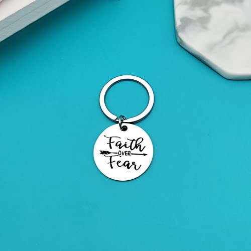 Xiahuyu Christian Keychain - Bible Verse Baptism & Communion Gift - Inspirational Religious Gifts for Women & Men - color: Christian-6