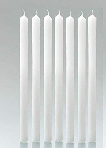 D'Light Online White Mechanical Candle Wax Refills - Small Diameter (Thin) Cartridge Candle Ideal for Church Services, Candlelight vigils and Ceremonies - (Mechanical Refills - Set of 144)