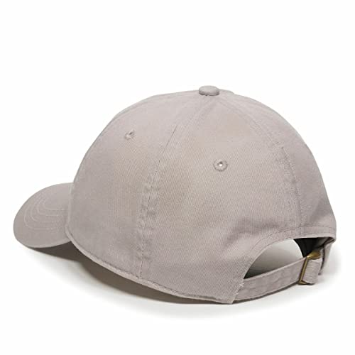 DSGN By DNA Say Mashallah Embroidered Hat Islamic Muslim Faith Inspired Cotton Baseball Cap Adjustable Dad Hat for Men&Women - color: Light Grey