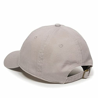 DSGN By DNA Say Mashallah Embroidered Hat Islamic Muslim Faith Inspired Cotton Baseball Cap Adjustable Dad Hat for Men&Women - color: Light Grey