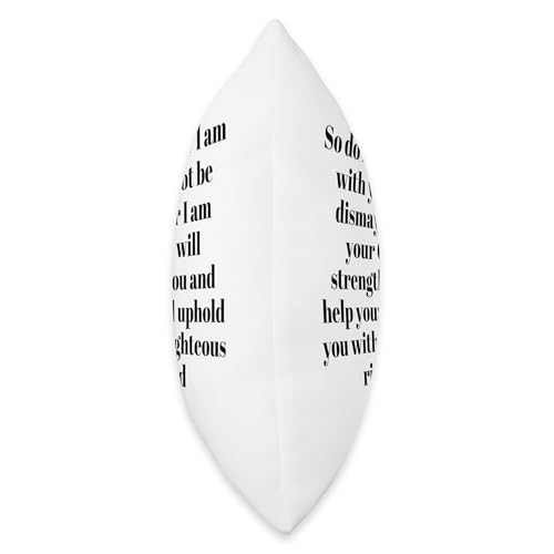 Inspirational Prayer Pillow for Kneeling - Christian Verses Throw Pillow - size: 16x16