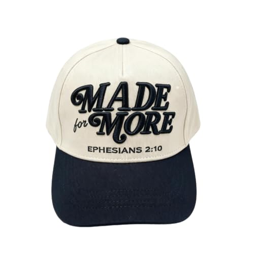 Two-Toned Embroidered Lettering Dad Hat Original Classic Vintage Low Profile Baseball Cap Adjustable Plain Snapback - color: Black/Cream