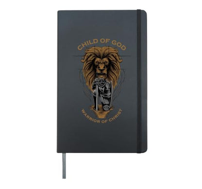 Child of God Bible Study Journal Faith Journaling Notebook Hardcover Journal, Black