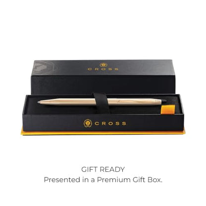 Cross Classic Century 23KT Gold Ballpoint Pen, Medium Point, Black Ink - color: Gold