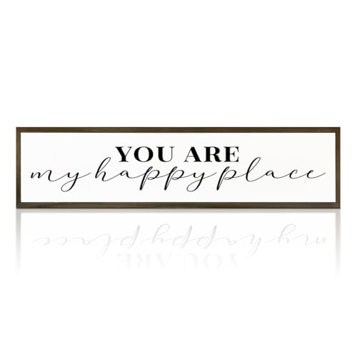 Inspirational Wood Sign, You are My Happy Place Sign, Romantic Home Decor, Master Bedroom Decors, Desk Decor Art, Farmhouse Shelves Decoration - color: Day Sign 10