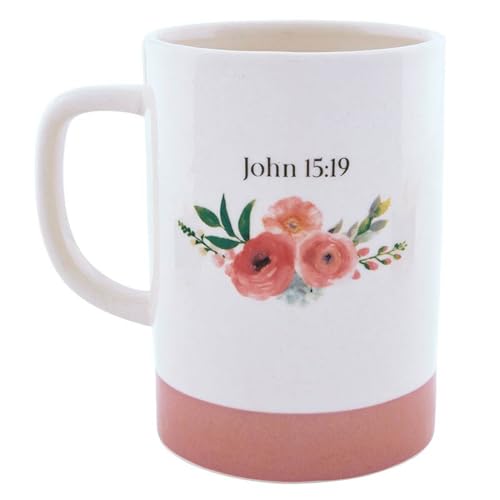 Faithworks Christian Gifts - Large Inspirational Ceramic Stoneware Mug Coffee Cup, 17-Ounces, So Have I Loved - color: So Have I Loved
