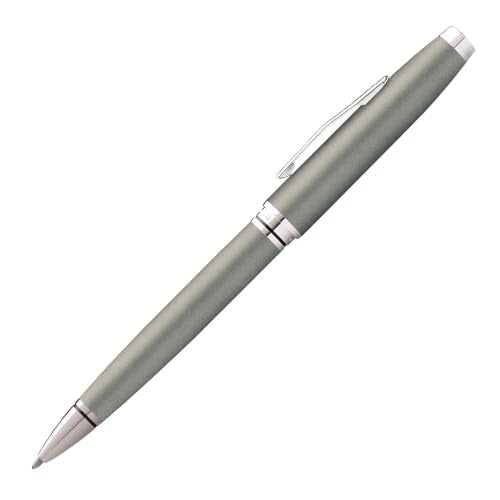 Cross Coventry Gunmetal Gray Ballpoint Pen, Medium Point, Black Ink - color: Grey