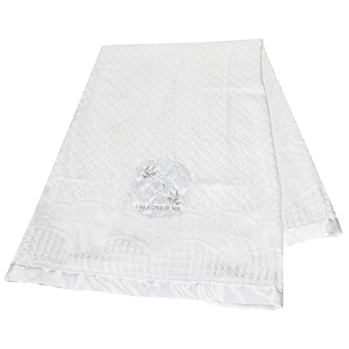 Baptism Blanket Christening Gifts for Girls Boys - color: I Am Child of God Blanket