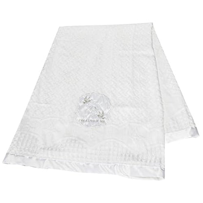 Baptism Blanket Christening Gifts for Girls Boys - color: I Am Child of God Blanket