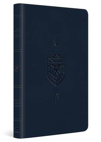ESV Holy Bible for Kids (TruTone, Dark Blue, Lion of Judah Design): Children's Bible for Ages 6–10