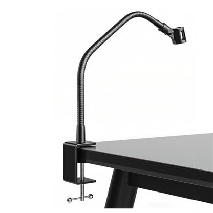 KC32 19-Inch Gooseneck Mic Stand, Heavy-Duty Desk Clamp for Podium - size: 19-INCH