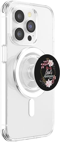 You are God's Masterpiece Ephesians 2:10 Prayer Bible Verse PopSockets PopGrip for MagSafe - style: Magnetic PopGrip